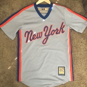 Majestic MLB New York Mets Throwback jersey